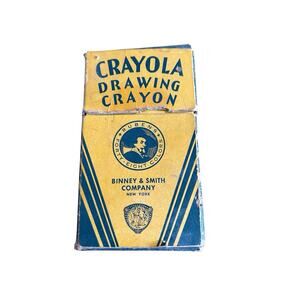 Vintage Crayola Drawing Crayons No. 48 Binney & Smith Company New York